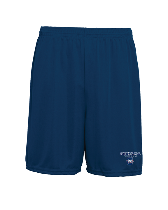 St. Lucie West Centennial HS Football Block - Mens 7inch Training Shorts