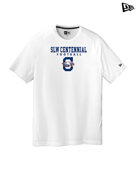 St. Lucie West Centennial HS Football Block - New Era Performance Shirt