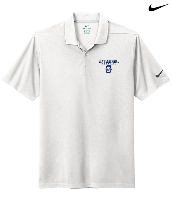 St. Lucie West Centennial HS Football Block - Nike Polo