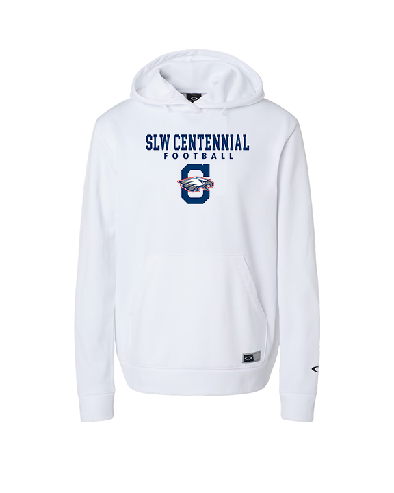 St. Lucie West Centennial HS Football Block - Oakley Performance Hoodie