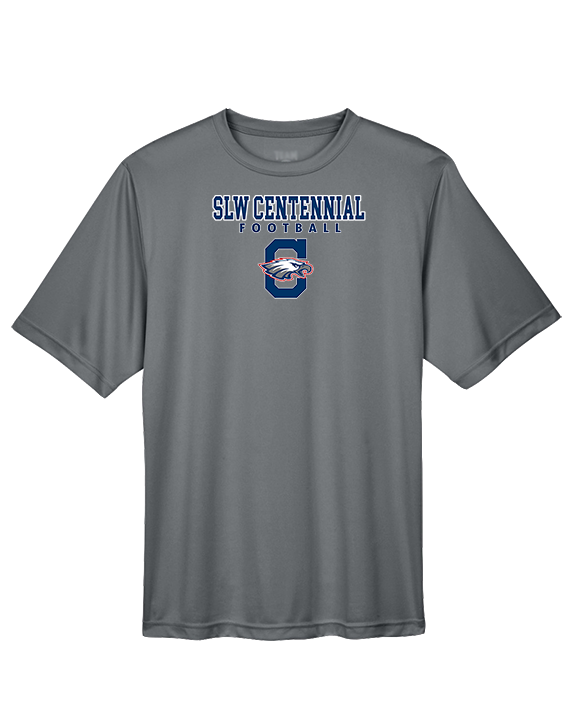 St. Lucie West Centennial HS Football Block - Performance Shirt