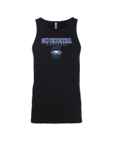 St. Lucie West Centennial HS Football Block - Tank Top