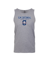 St. Lucie West Centennial HS Football Block - Tank Top