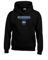 St. Lucie West Centennial HS Football Block - Unisex Hoodie