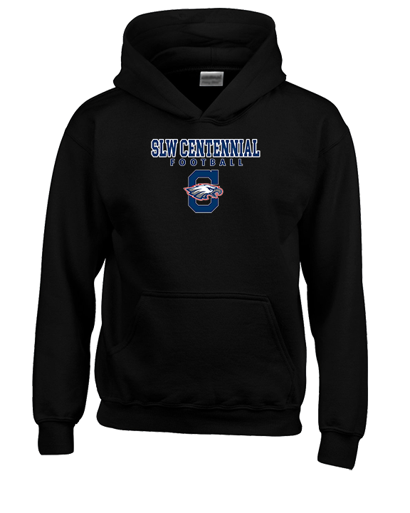 St. Lucie West Centennial HS Football Block - Unisex Hoodie