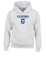 St. Lucie West Centennial HS Football Block - Unisex Hoodie