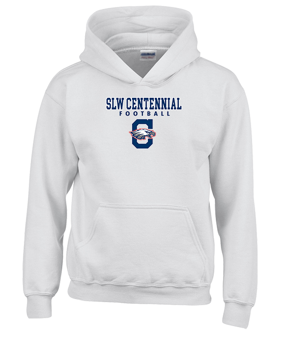 St. Lucie West Centennial HS Football Block - Unisex Hoodie