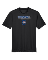 St. Lucie West Centennial HS Football Block - Youth Performance Shirt