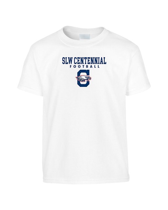 St. Lucie West Centennial HS Football Block - Youth Shirt