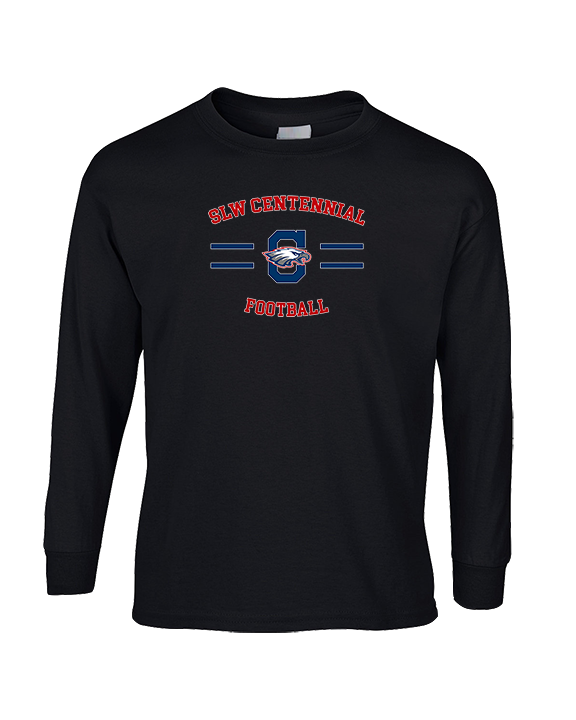 St. Lucie West Centennial HS Football Curve - Cotton Longsleeve