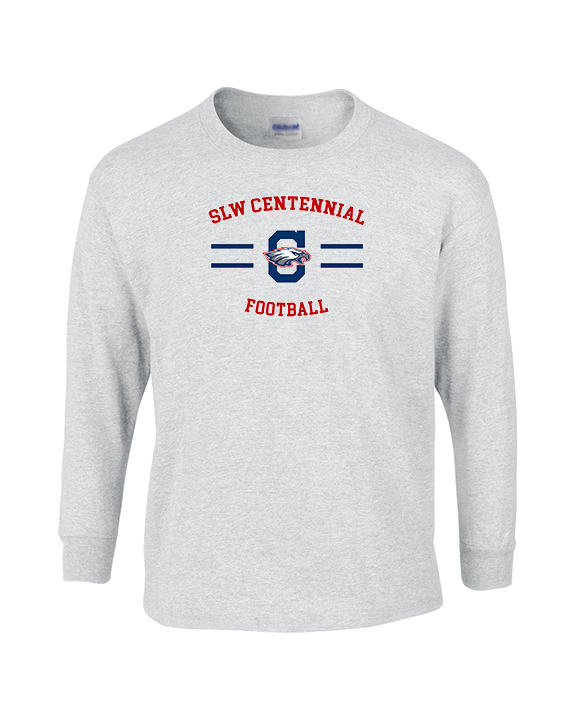 St. Lucie West Centennial HS Football Curve - Cotton Longsleeve