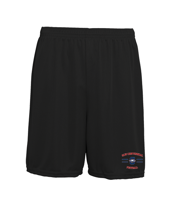 St. Lucie West Centennial HS Football Curve - Mens 7inch Training Shorts