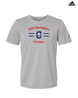 St. Lucie West Centennial HS Football Curve - Mens Adidas Performance Shirt