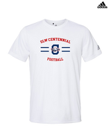 St. Lucie West Centennial HS Football Curve - Mens Adidas Performance Shirt