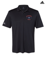 St. Lucie West Centennial HS Football Curve - Mens Adidas Polo
