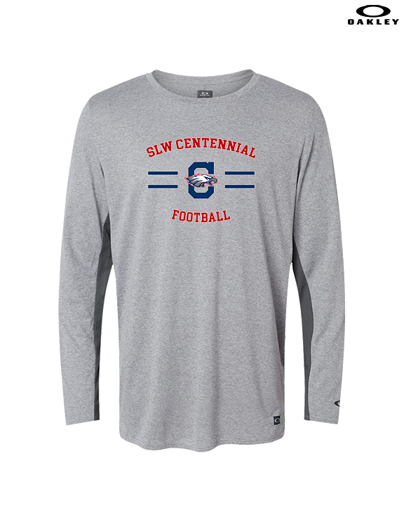 St. Lucie West Centennial HS Football Curve - Mens Oakley Longsleeve