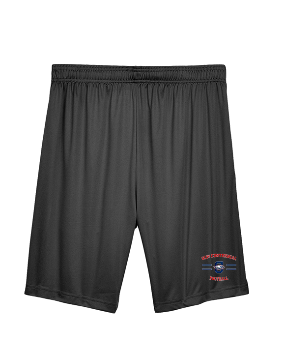 St. Lucie West Centennial HS Football Curve - Mens Training Shorts with Pockets
