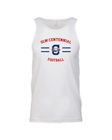 St. Lucie West Centennial HS Football Curve - Tank Top