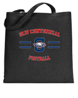 St. Lucie West Centennial HS Football Curve - Tote