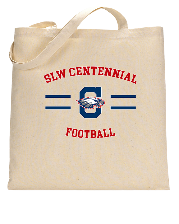 St. Lucie West Centennial HS Football Curve - Tote