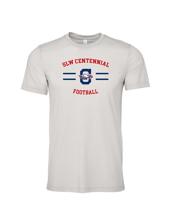 St. Lucie West Centennial HS Football Curve - Tri-Blend Shirt