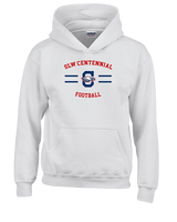 St. Lucie West Centennial HS Football Curve - Unisex Hoodie
