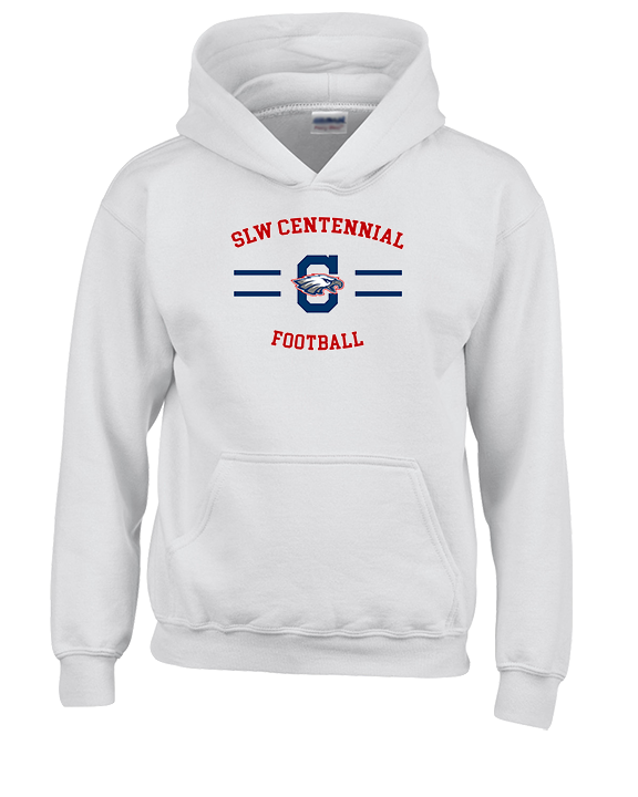 St. Lucie West Centennial HS Football Curve - Unisex Hoodie