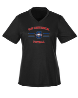 St. Lucie West Centennial HS Football Curve - Womens Performance Shirt