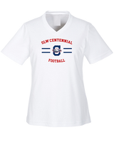 St. Lucie West Centennial HS Football Curve - Womens Performance Shirt