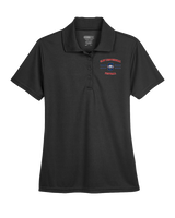 St. Lucie West Centennial HS Football Curve - Womens Polo