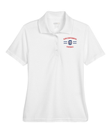 St. Lucie West Centennial HS Football Curve - Womens Polo