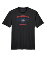 St. Lucie West Centennial HS Football Curve - Youth Performance Shirt