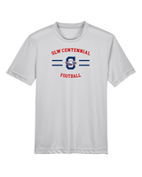 St. Lucie West Centennial HS Football Curve - Youth Performance Shirt
