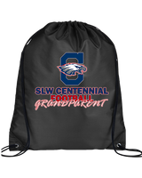 St. Lucie West Centennial HS Football Grandparent - Drawstring Bag