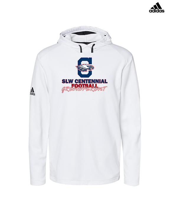 St. Lucie West Centennial HS Football Grandparent - Mens Adidas Hoodie