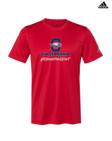 St. Lucie West Centennial HS Football Grandparent - Mens Adidas Performance Shirt