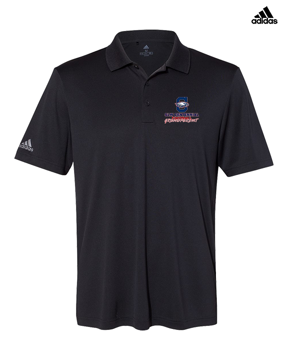 St. Lucie West Centennial HS Football Grandparent - Mens Adidas Polo