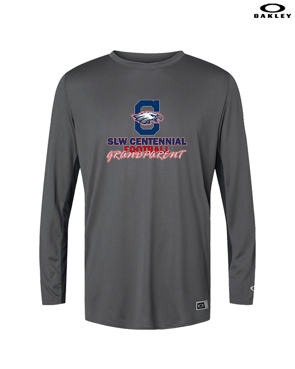 St. Lucie West Centennial HS Football Grandparent - Mens Oakley Longsleeve