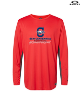 St. Lucie West Centennial HS Football Grandparent - Mens Oakley Longsleeve