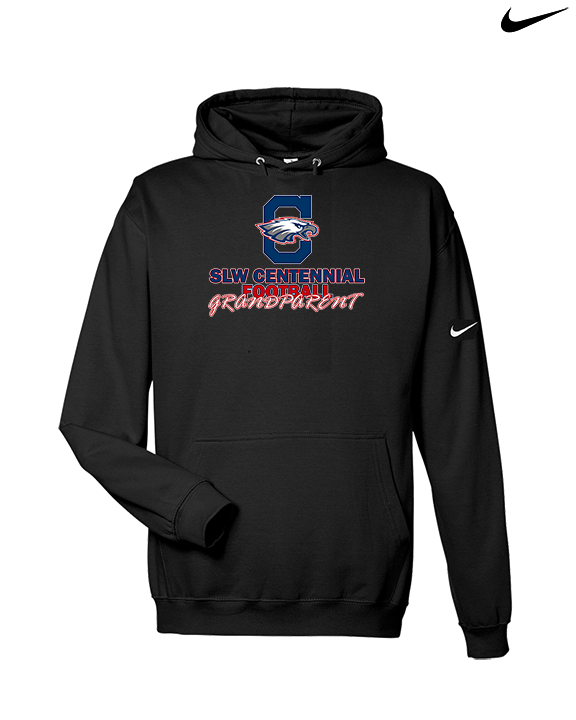 St. Lucie West Centennial HS Football Grandparent - Nike Club Fleece Hoodie