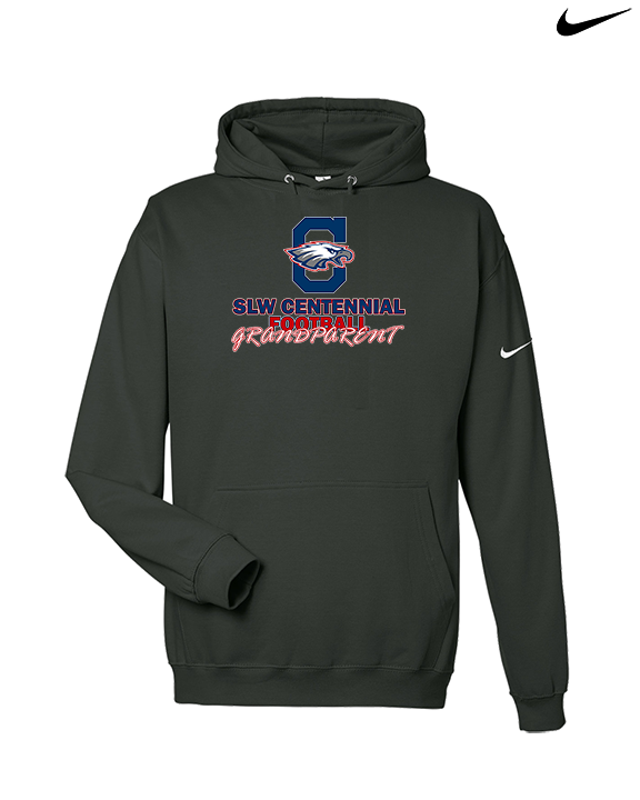 St. Lucie West Centennial HS Football Grandparent - Nike Club Fleece Hoodie