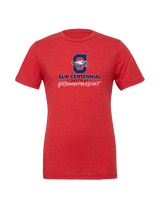 St. Lucie West Centennial HS Football Grandparent - Tri-Blend Shirt