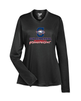 St. Lucie West Centennial HS Football Grandparent - Womens Performance Longsleeve