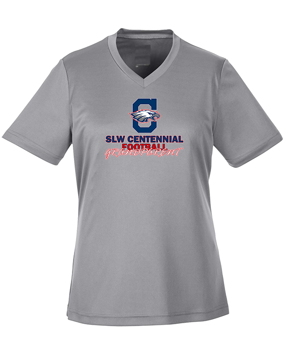 St. Lucie West Centennial HS Football Grandparent - Womens Performance Shirt