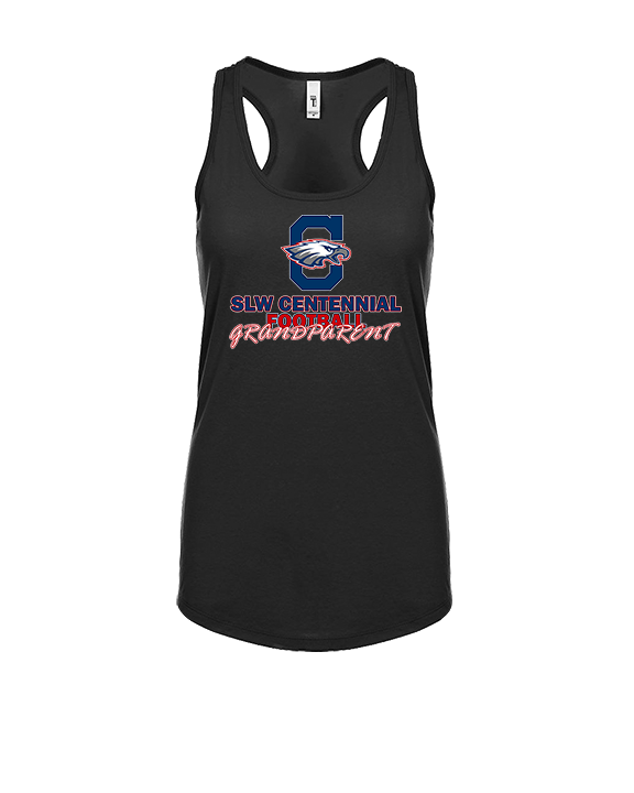 St. Lucie West Centennial HS Football Grandparent - Womens Tank Top