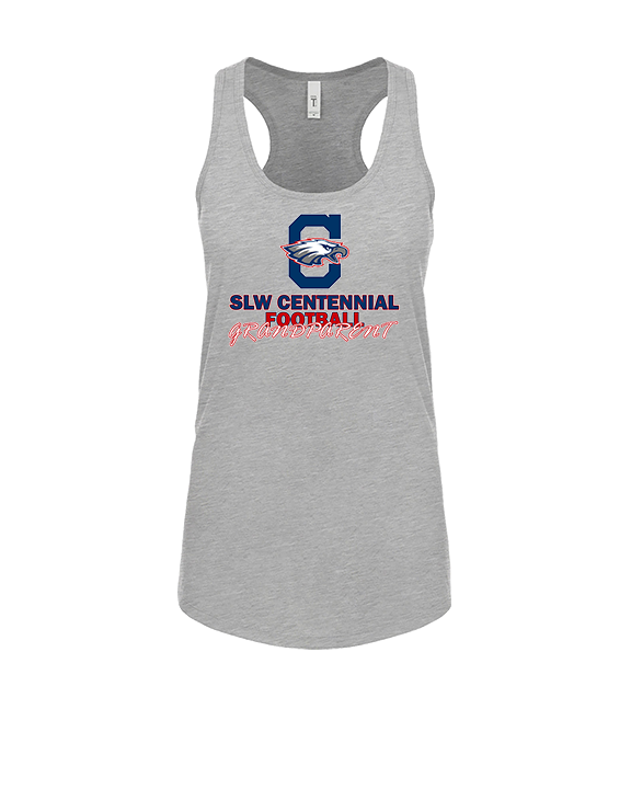 St. Lucie West Centennial HS Football Grandparent - Womens Tank Top