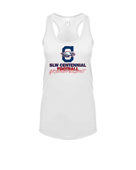 St. Lucie West Centennial HS Football Grandparent - Womens Tank Top