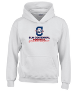St. Lucie West Centennial HS Football Grandparent - Youth Hoodie
