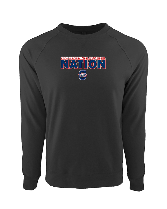 St. Lucie West Centennial HS Football Nation - Crewneck Sweatshirt