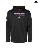 St. Lucie West Centennial HS Football Nation - Mens Adidas Hoodie